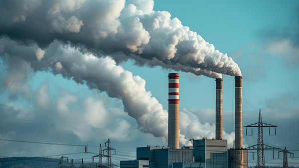 Límites del Planeta. Humo de fábricas